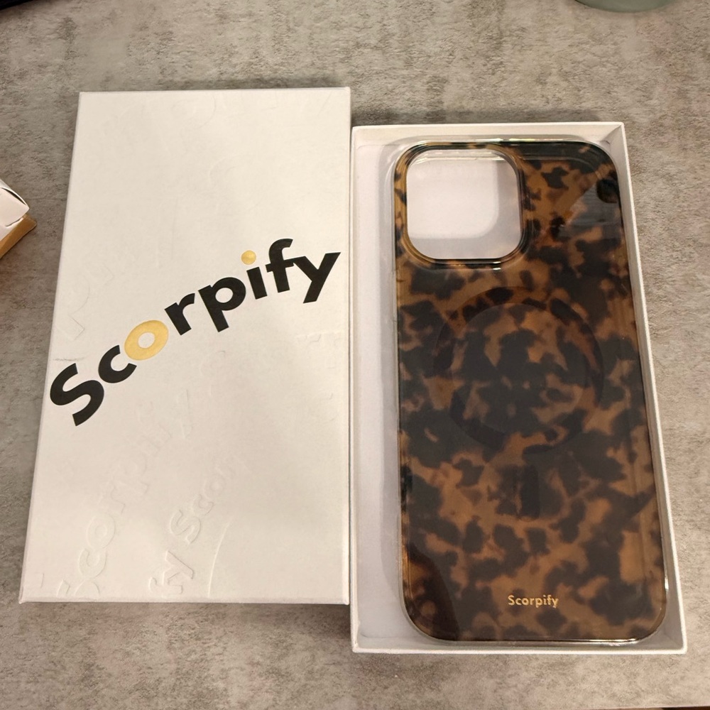 Scorpify iPhone 16 pro max MagSafe NEW Tortoise Shell Phone Case